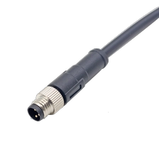 China M8 3-poliger 4-poliger Stecker, gerades Ende PVC-Kabel A B D-Code verfügbar Hersteller