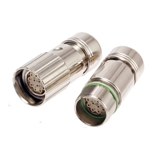 China Wasserdichtes IP67-Kabel mit 180-Grad-Montageanschluss M23 6 7 9 12 17 19-poliger Signalstecker Hersteller