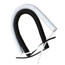 porcelana Cable en espiral blanco, beige y negro 8 9 fabricante