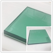 China 21,52 mm F grüne Farbe, Hartglas-Vorhangfassade, 10104 Französisches grünes Hartglas-Dach Hersteller
