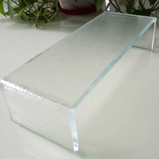 China China architektonisches schalldichtes 7mm Abendessen weißes niedriges Eisen U-Kanalglas Hersteller