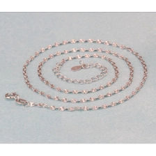 China Different 925 Silver Necklace Chain Manufacturer manufacturer