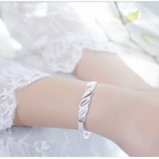China High Quality Sterling Silver Bracelet for Woman Curtain Bracelet Manufacturer manufacturer