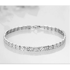 الصين High Quality White Platinum Gold Bracelet Bangle Manufacturer in China الصانع