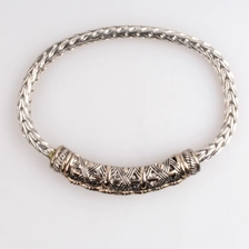 China 2018 Hot selling Wholesale Simple Personality  Custom Alloy Bracelet Jewellery online manufacturer