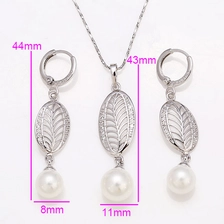 China China wholesale high quality pearl set jewelry oem manufacturer