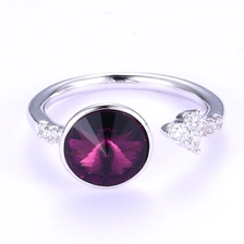 China Gold Engagement Jewelry Ring Saudi Arabia Fashion Wedding Ring Jewellery Finger Ring manufacturer