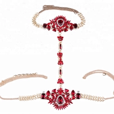 China Hot Sale Rhinestone Bikini Sexy Body Chain/ Body Jewelry manufacturer