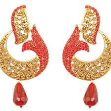 China Touchstone jewelry earrings in antique gold tone for women manufacturer