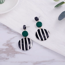 China Zinc Alloy PMMA Sandalwood Earring Manufacturer from China manufacturer