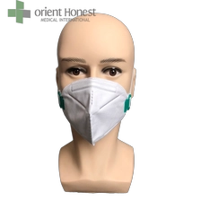 الصين مطوية PP N95 مرشح التنفس قناع الوجه مع حلقة الأذن الصانع
