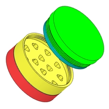 China Aluminium alloy herb grinder provided by China Manufacture manufacturer