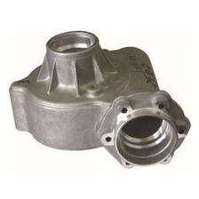 China Kundenspezifisches Sandguss-Teil Aluminium Druckguss-Teile mit schwarzer Pulverlackierung Hersteller