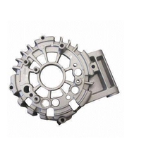 China ISO/TS16949 custom snd casting part aluminum die casting parts with black powder coating manufacturer
