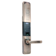 China 2020 Neuestes Design Luxusstil Halbautomatische Diebstahlsicherung Fingerabdruck Smart Lock DH8913 Hersteller