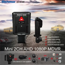 China 4 channel 1080P GPS 3G 4G Wifi mini size mdvr Black Box Car mobile DVR manufacturer