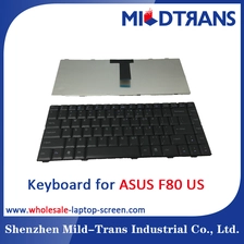 الصين لوحه مفاتيح الكمبيوتر المحمول ل US أسوس F80 الصانع