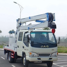 China Double row 16 meters aerial platform vehicle for sale manufacturer