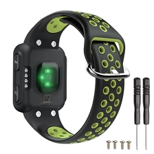 porcelana CBGM60 Banda de reloj de pulsera de silicona de goma transpirable CBGM60 para Garmin Forerunner 35 correa fabricante