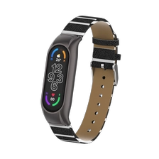 China CBXM7-23 Luxury PU Leder Handgelenk Uhren Bandgurt für Xiaomi Mi Band 7 Hersteller