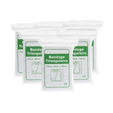 China CE Disposable Triangular Bandage Medical Non-woven Triangulaire  Triangle Towel First Aid Bandage manufacturer