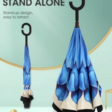 中国 Reverse Umbrella Outdoor Umbrella For Car 制造商