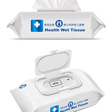 中国 Single piece alcoholic non-woven fabrics cleaning wet wipes 制造商