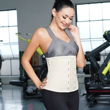 China 3 hook Latex Waist Trainer with 9 supporting bones manufacturer