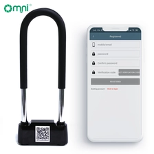 Китай Замок безопасности Smart Bluetooth U-lock из нержавеющей стали 304 производителя