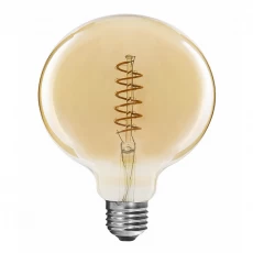 China Flexible LED Globe Filament bulbs G125 4W manufacturer