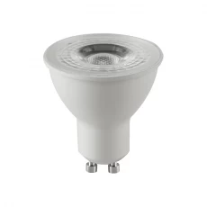 الصين ألومنيوم بلاستيكيّ COB GU10 led مصباح كشّاف 6W الصانع