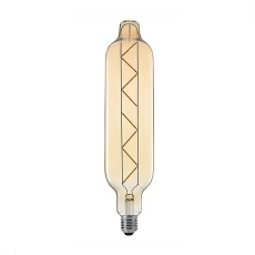 China XXL Size Tubular T75 Golden LED bulbs 7W manufacturer