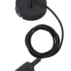 Kina Svarta hängsel Lampa sladdar med justerbar längd och E26 E27 lampa bas tillverkare