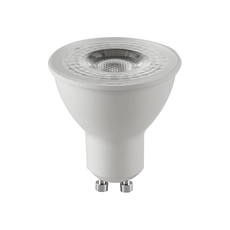 China Plastic aluminum COB GU10 LED Spotlights 6W manufacturer