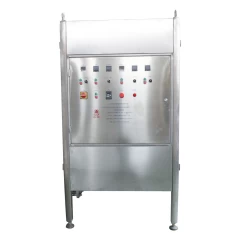 China 500KG per Hour Chocolate Tempering Machine Refrigeration Hersteller