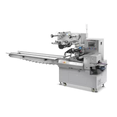 China High Speed Automatic Horizontal Pillow Packing Machine For Chocolate Packing fabrikant
