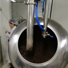 Chine machine de polissage de casserole de chocolat de vente chaude, machine de polissage de revêtement de chocolat fabricant