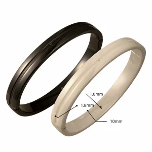 China Wholesale Premium INS-Style Ceramic Bracelets: Luxury Open Design with Inlaid Diamonds manufacturer