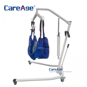 China Nursing Home ISO15035 New model 2024 Manual Patient Lift Disabled with Free Sling manufacturer