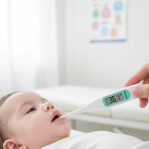 porcelana Termómetros digitales orales para bebés y adultos Precio médico digital Termómetro digital de temperatura eléctrica con sonda Sin mercurio fabricante