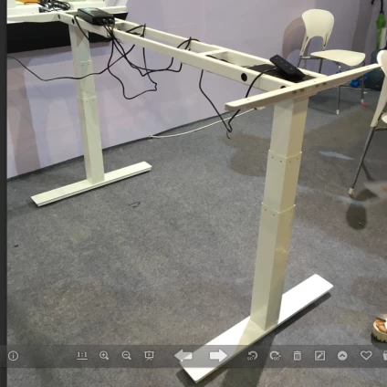 Çin China Hot Sale Electric Height Adjustable Desk Frame Sit  to Stand üretici firma