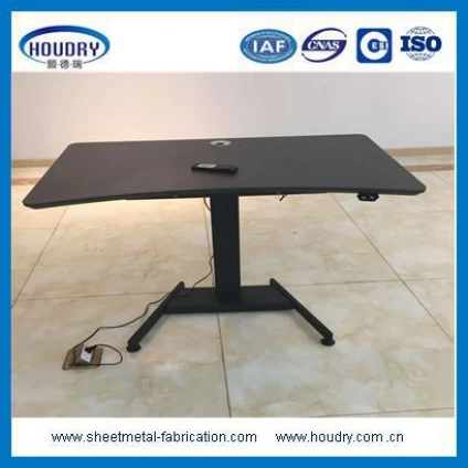中国 computer office furniture standing desk with hutch メーカー