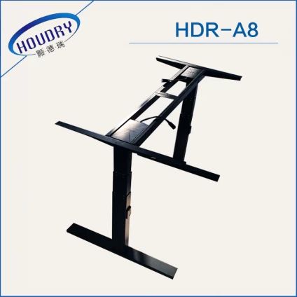 China standing desk height adjustable sit stand desk table fabricante