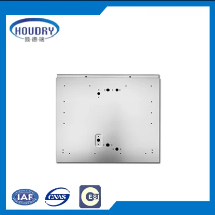 China alloy sheet metal control box with laser cutting, bending, stamping, tapping, welding processes. manufacturer