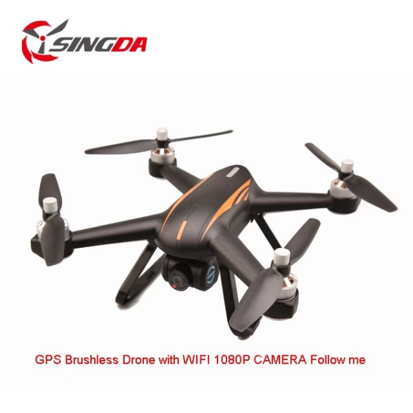 porcelana singda nueva llegada drone X-200 GPS con motor sin escobillas, cámara 1080P en un eje cardán fabricante