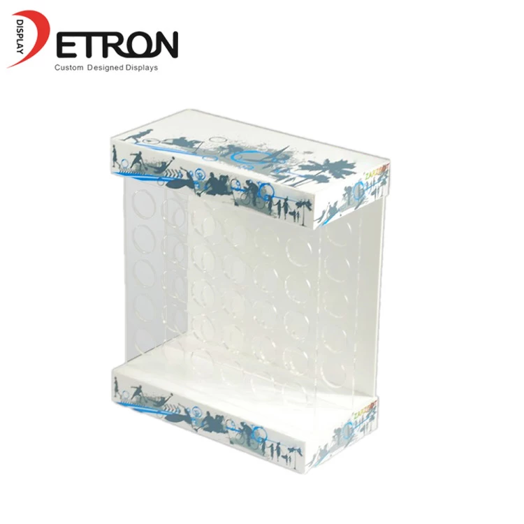 China 2019 China made pop countertop acrylic bottle display stand acrylic cosmetic display case manufacturer