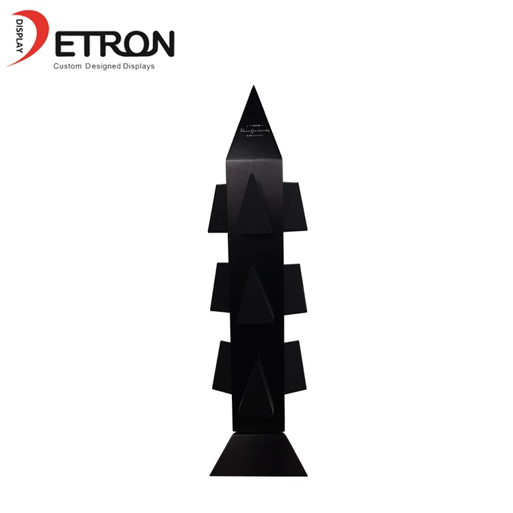 中国 中国工厂OEM定制台式金属火箭造型旋转展示架 制造商