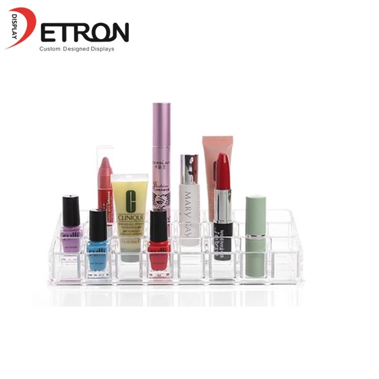 China China made acrylic display for makeup cosmetic lipstick display case manufacturer