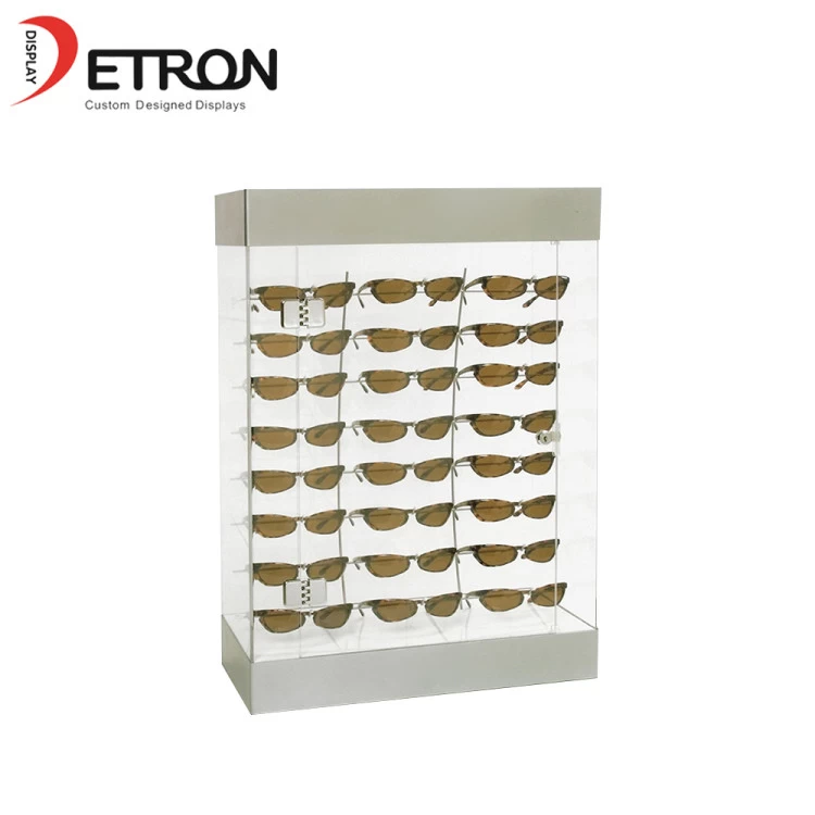 China China made countertop acrylic sunglasses cabinet acrylic sunglasses display stand whosale manufacturer