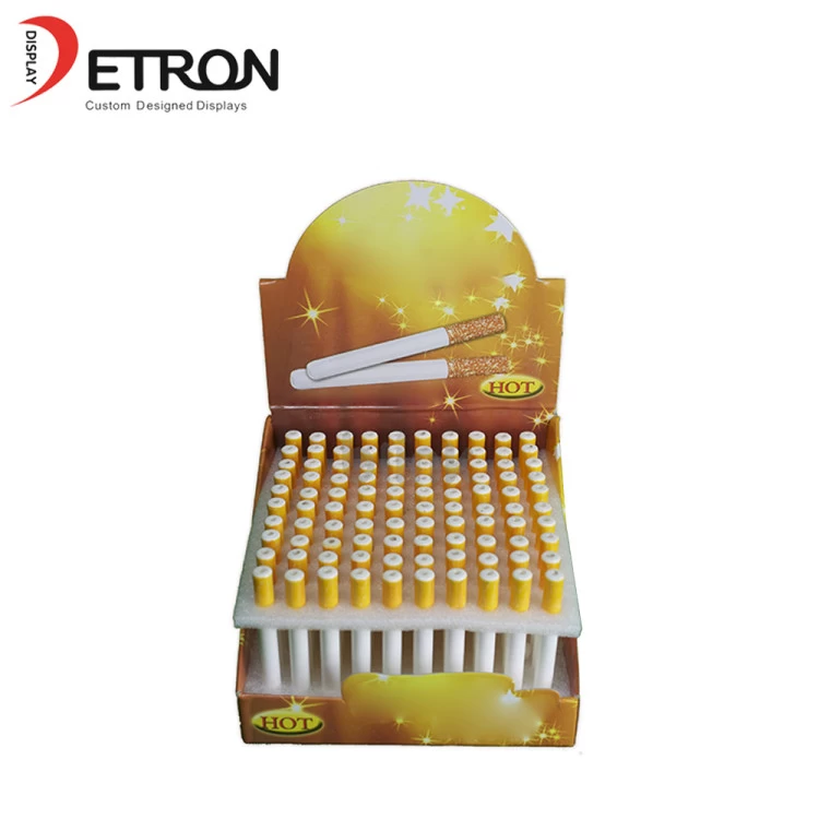 중국 중국 사용자 지정 카운터 탑 전자 cig 병 디스플레이 스탠드 전자 담배 디스플레이 랙을 만들었다 제조업체